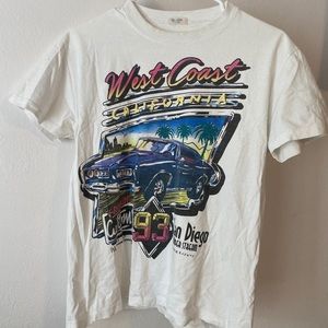 Brandy Melville west coast graphic tee